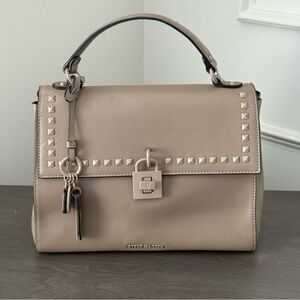Steve Madden Tan Studded Handbag